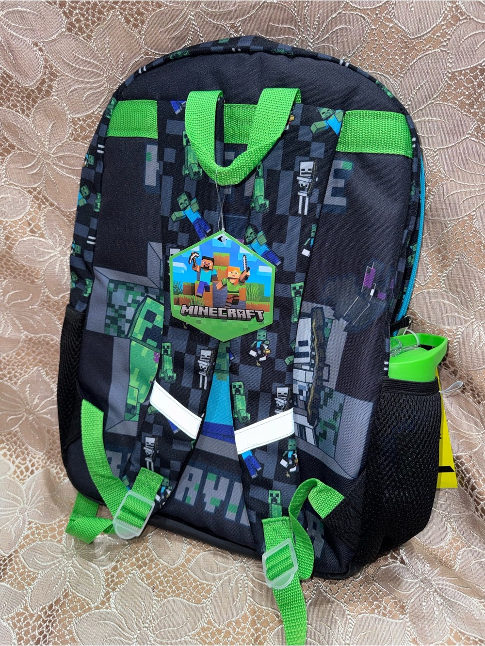 Brand New Minecraft Backpack 5pc Set - Picture 4 of 7